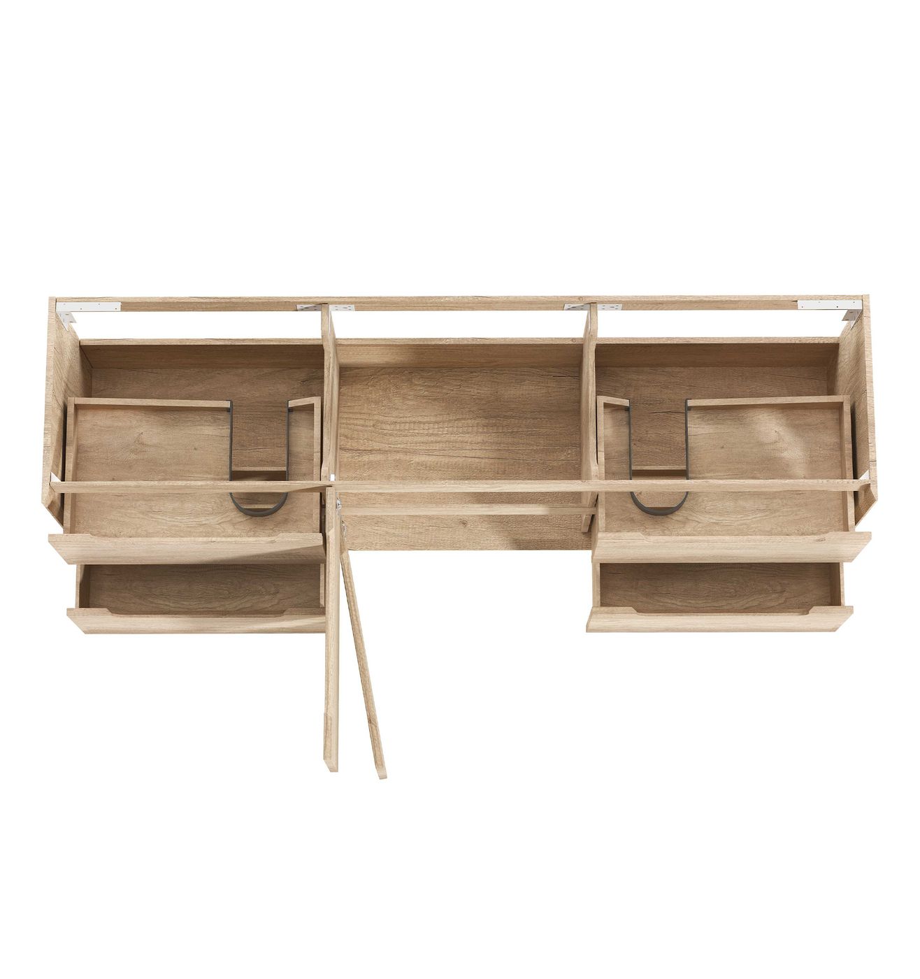Byron 1800mm Natural Oak Wall Hung Vanity