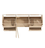 Byron 1800mm Natural Oak Wall Hung Vanity