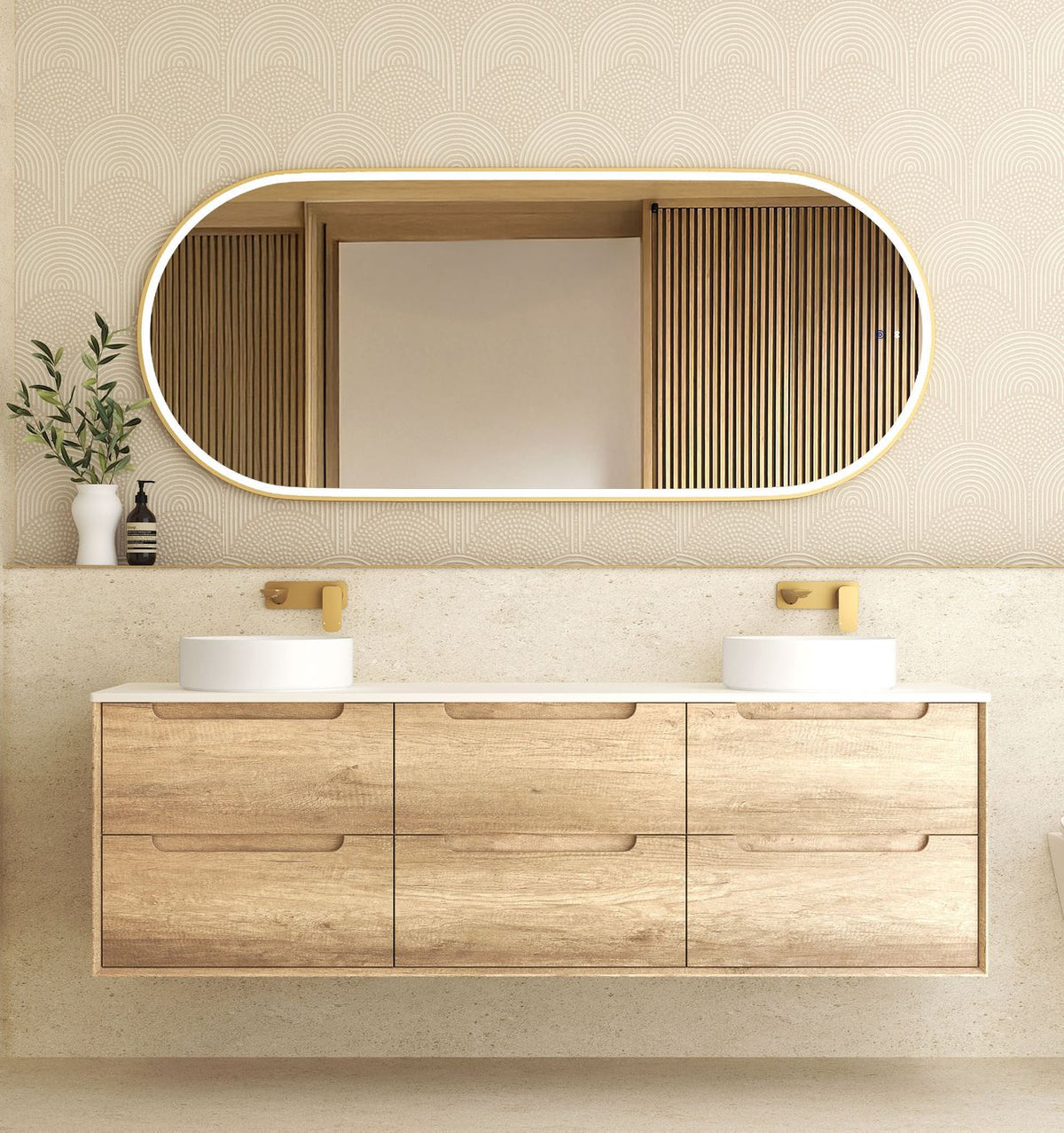 Otti Byron Vanity 1800mm Double Basin