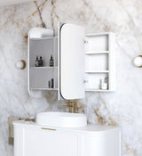 Newport 1200x750 White Shaving Cabinet