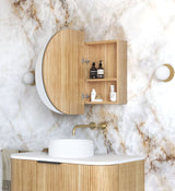Bondi 900x600 Woodland Oak Shaving Cabinet