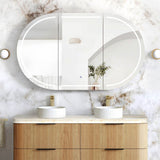 LED Bondi 1500(W)x900(H) Woodland Oak Shaving Cabinet - Premium Edition