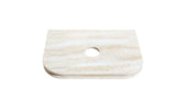 Havana Fluted 600mm Sable Walnut Wall Hung Curve Vanity