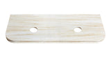 Havana Fluted 1500mm Woodland Oak Wall Hung Curve Vanity