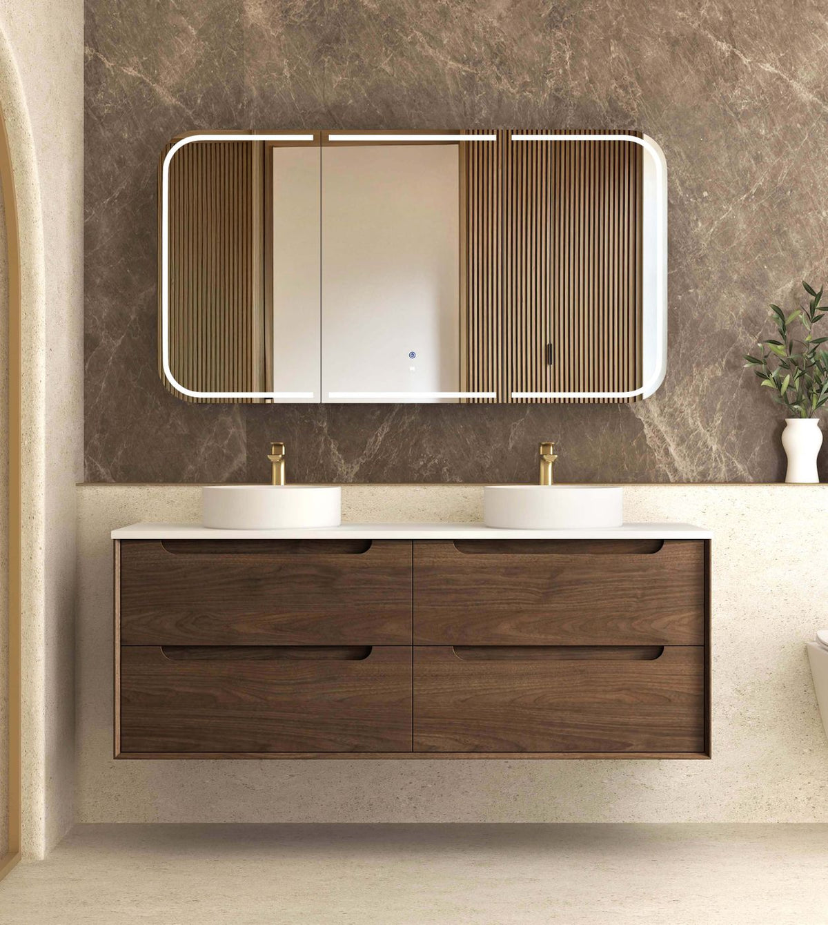 Otti Byron Vanity 1500mm Double Basin