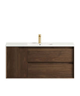 Byron 1200mm Sable Walnut Wall Hung Vanity