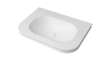 Havana English Edge 750x500x50 Matte White with Soft Square Basin Top