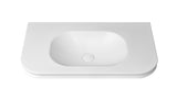 Havana English Edge 900x500x50 Matte White with Soft Square Basin Top