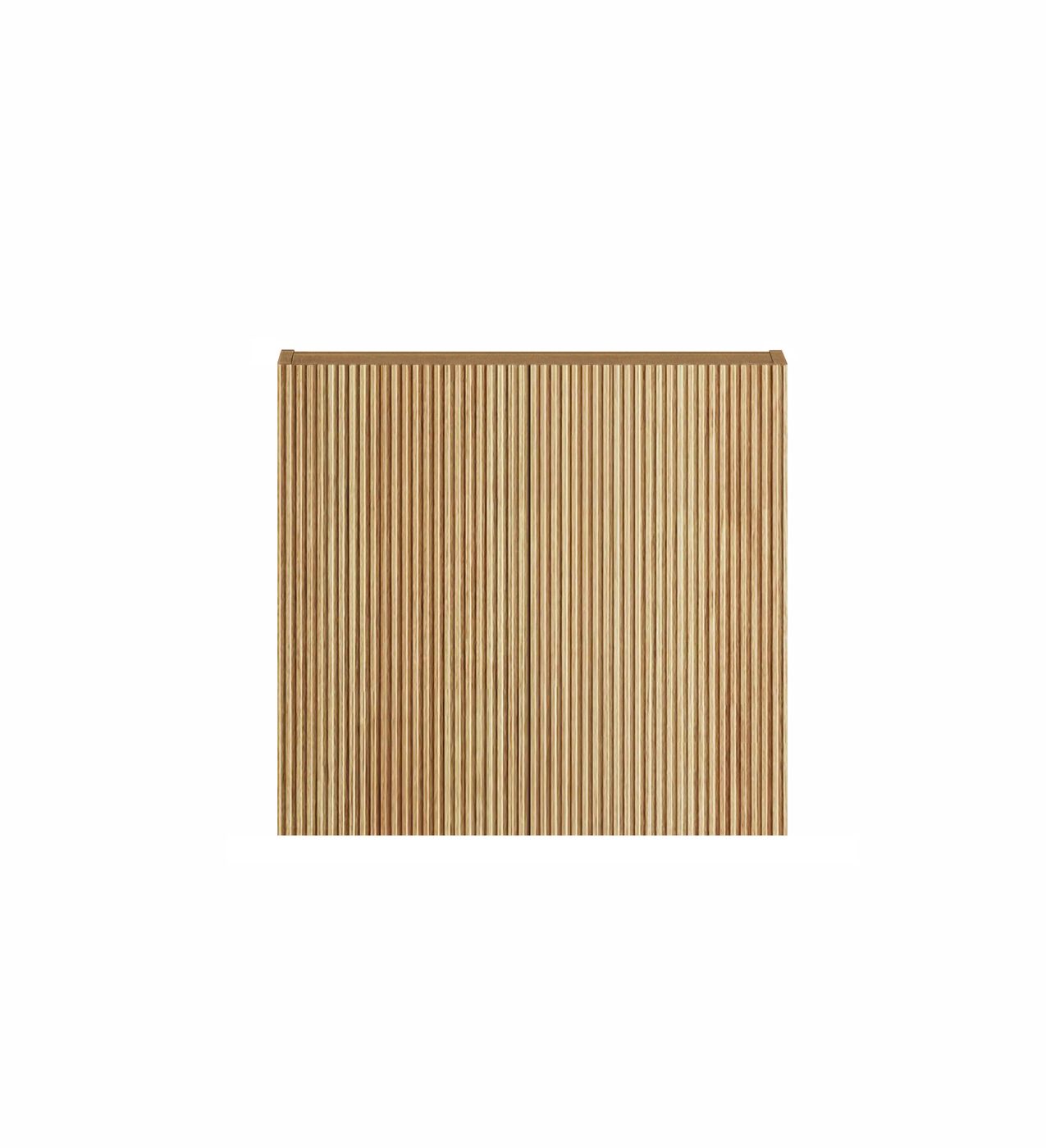 Havana Fluted Laundry 630 Woodland Oak Wall Cabinet