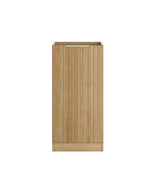 Havana Fluted Laundry 415 Woodland Oak Base Cabinet