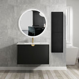 Marlo Tall Boy 350x300x1200 Matte Black