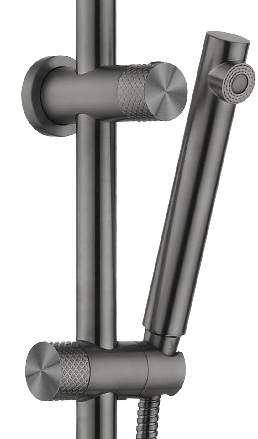 Celine Twin Shower Combo Gun Metal - angled product view