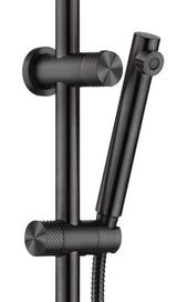 Celine Twin Shower Combo Matte Black - angled product view
