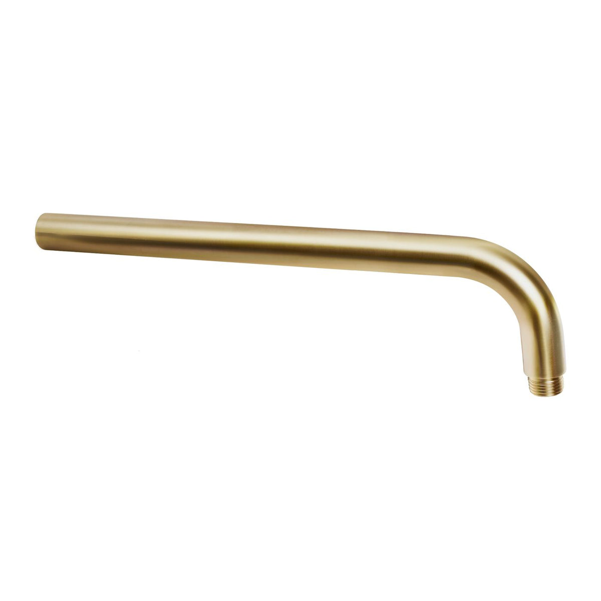 Vetto Wall Shower Arm Round 400mm Argent Gold - front view
