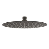 Vetto Shower Head Stainless Steel Round 300mm Gun Metal