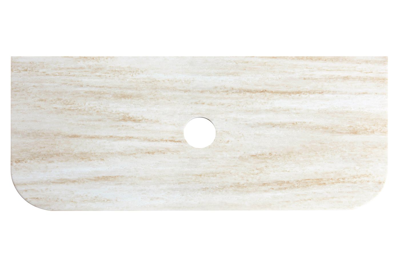 Bondi English Edge 1200x460x50 Sand Dune Top