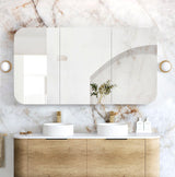 Newport 1500x750 Natural Oak Shaving Cabinet