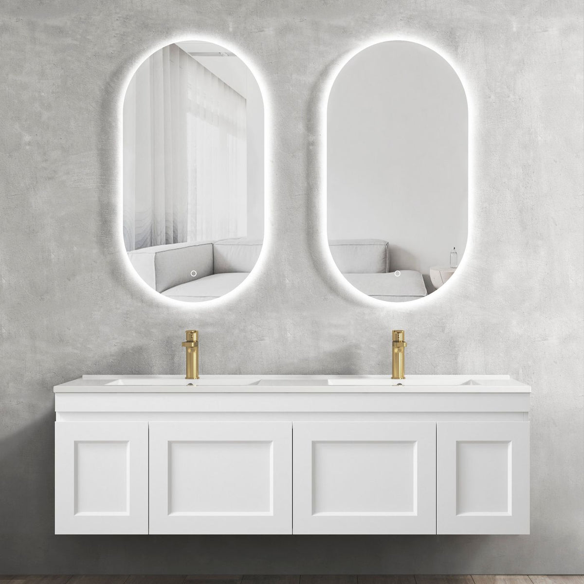 Otti Hampton MKII Vanity 1500mm Double Basin