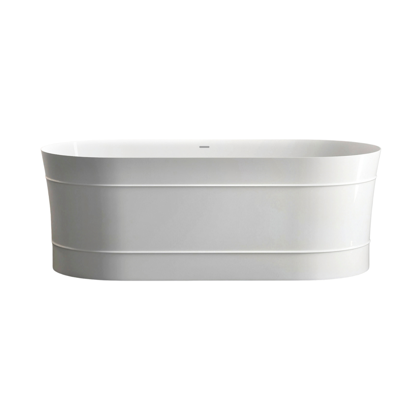 Attica Bondi 1700 Gloss White Bath with Overflow