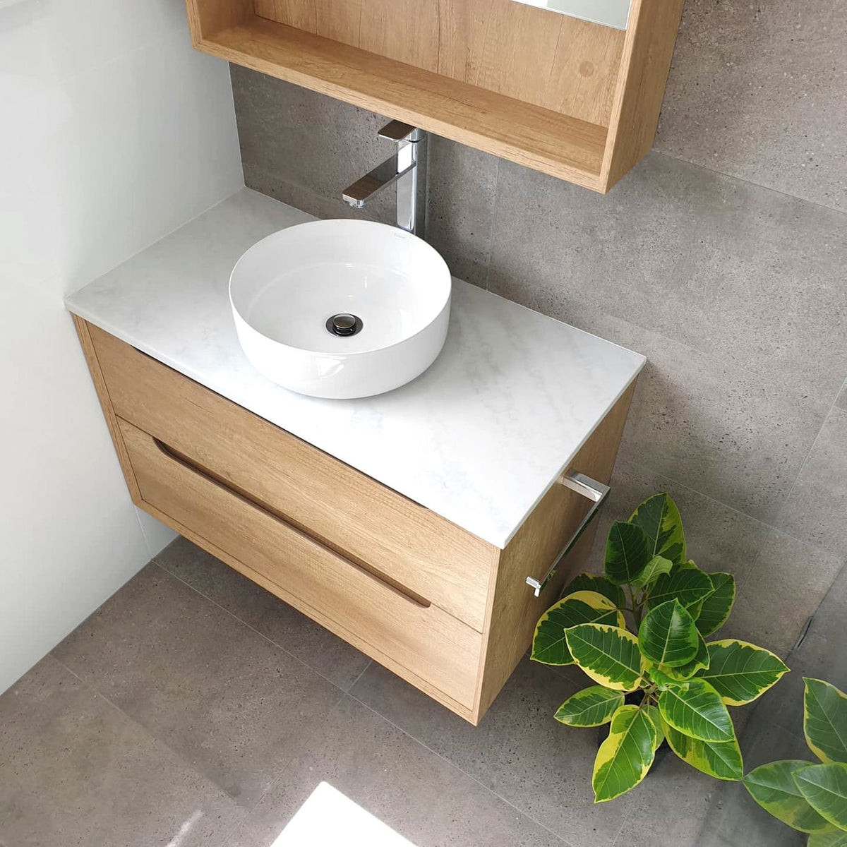 Otti Byron Vanity 750mm Single Basin