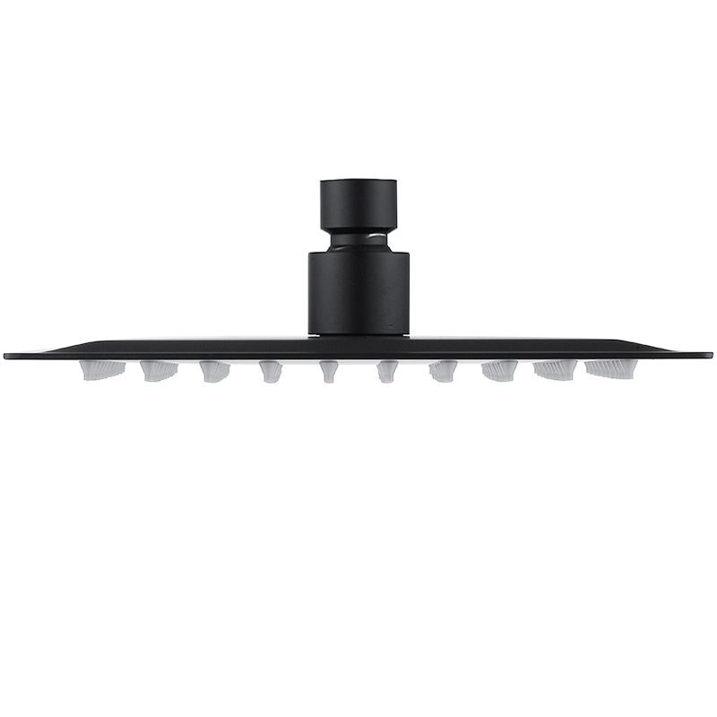 Vetto Shower Head Stainless Steel Round 250mm Matte Black