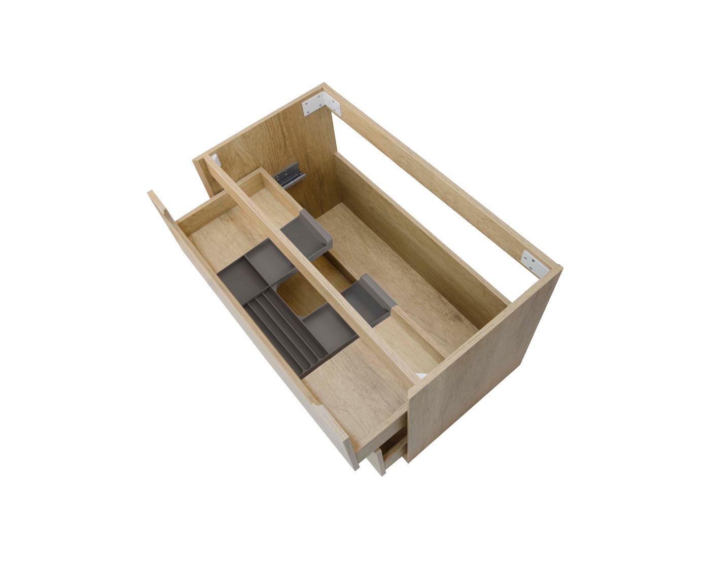 Byron 900mm Natural Oak Wall Hung Vanity