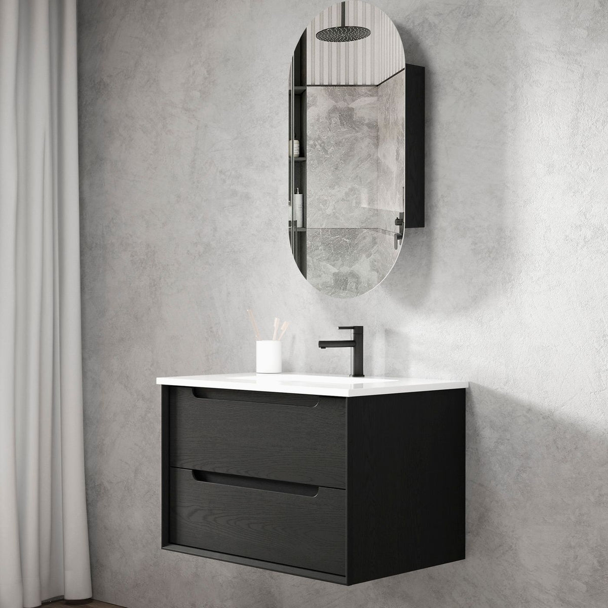 Otti Byron Vanity 750mm Single Basin