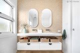 Moonlight 1200mm White Wall Hung Cabinet