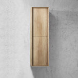 Byron Tall Boy 350x300x1200 Natural Oak
