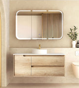 Byron 1200mm Natural Oak Wall Hung Vanity