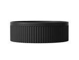 Oxford Round 395x395x120 Matte Black Basin