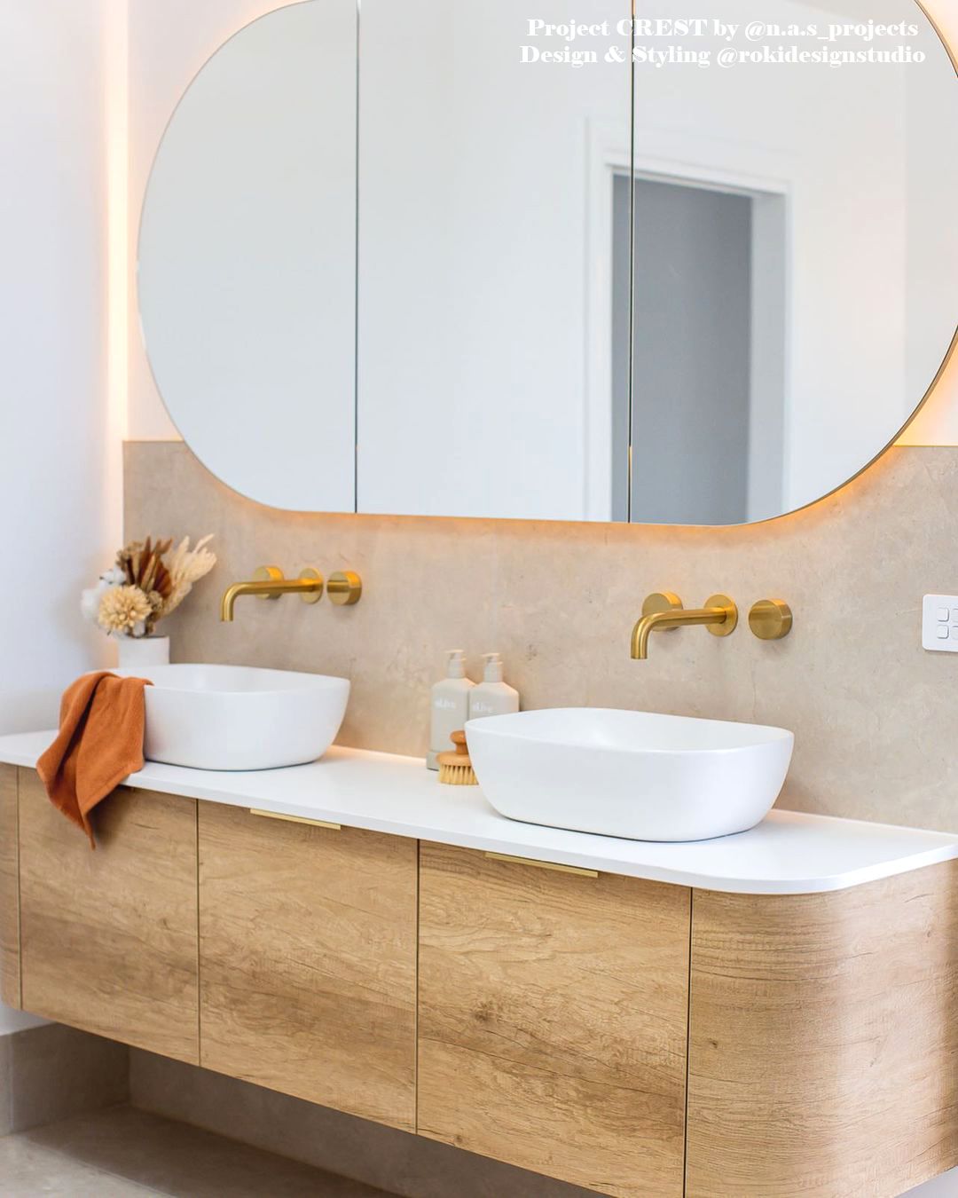Otti Bondi Vanity 1800mm Double Basin