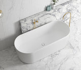 Attica Noosa Fluted 1700 Matte White Bath
