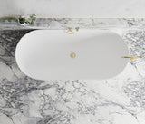 Attica Noosa Fluted 1700 Matte White Bath