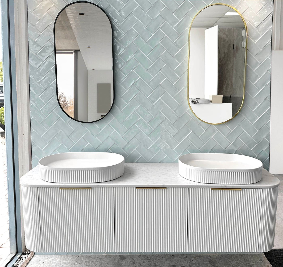 Otti Bondi Vanity 1800mm Double Basin