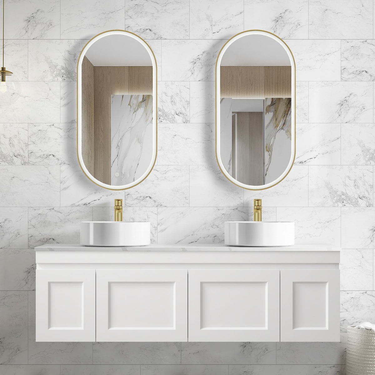 Otti Hampton MKII Vanity 1500mm Double Basin