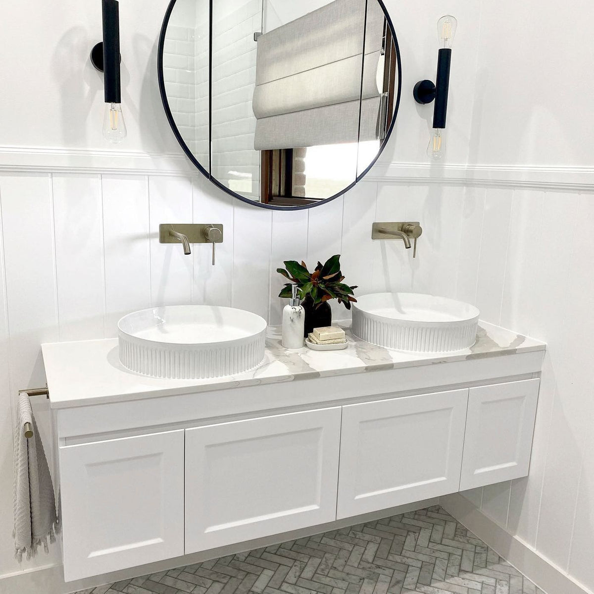 Otti Hampton MKII Vanity 1500mm Double Basin