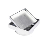 Smart 114 Brass Chrome Square Tiles Waste