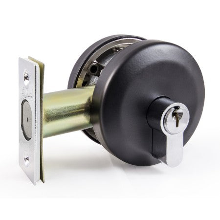 Neue Smooth Round Double Cylinder Deadbolt