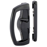 Yarra Ridge Single Cylinder Sliding Patio Door Deadlock in Black