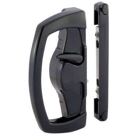 Yarra Ridge Single Cylinder Sliding Patio Door Deadlock in Black