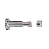Magnetic Wall Door Stop in Chrome Plate