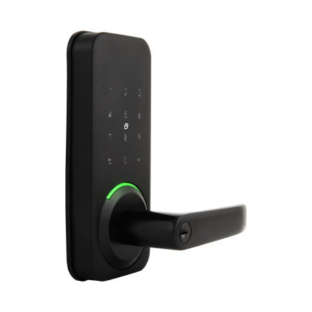 Gainsborough Haven Smart Lever Entrance Lock in Black