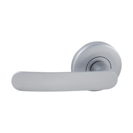 Neue Contour Passage Lever Set in Satin Chrome