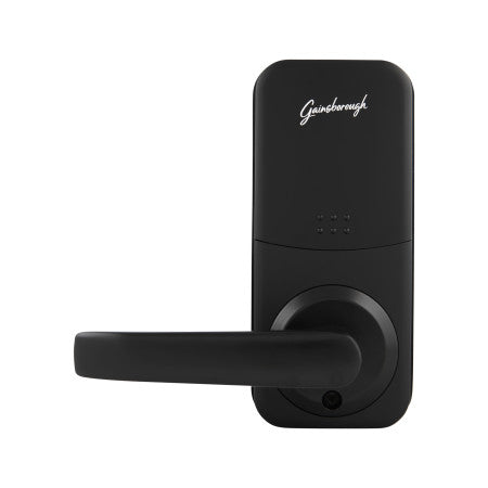 Gainsborough Haven Smart Lever Entrance Lock in Black
