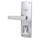 Trilock Urban Aurora Double Cylinder Entrance Lever Set in Brushed Satin Chrome