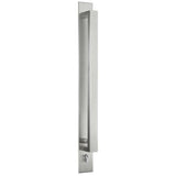 Trilock Omni Back to Back Double Cylinder Pull Handle Entrance Set in Stainless Steel