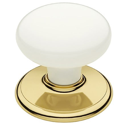 Classic Series White Passage Knob Set