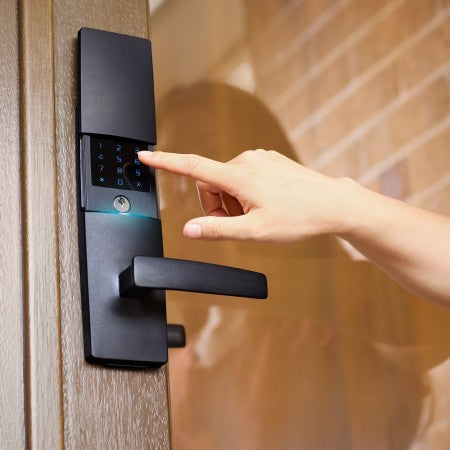 Gainsborough Freestyle Smart Wi-Fi Trilock in Matte Black
