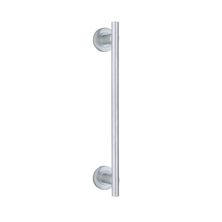 Horizon 370mm Pull Handle Entrance in Chrome Plate